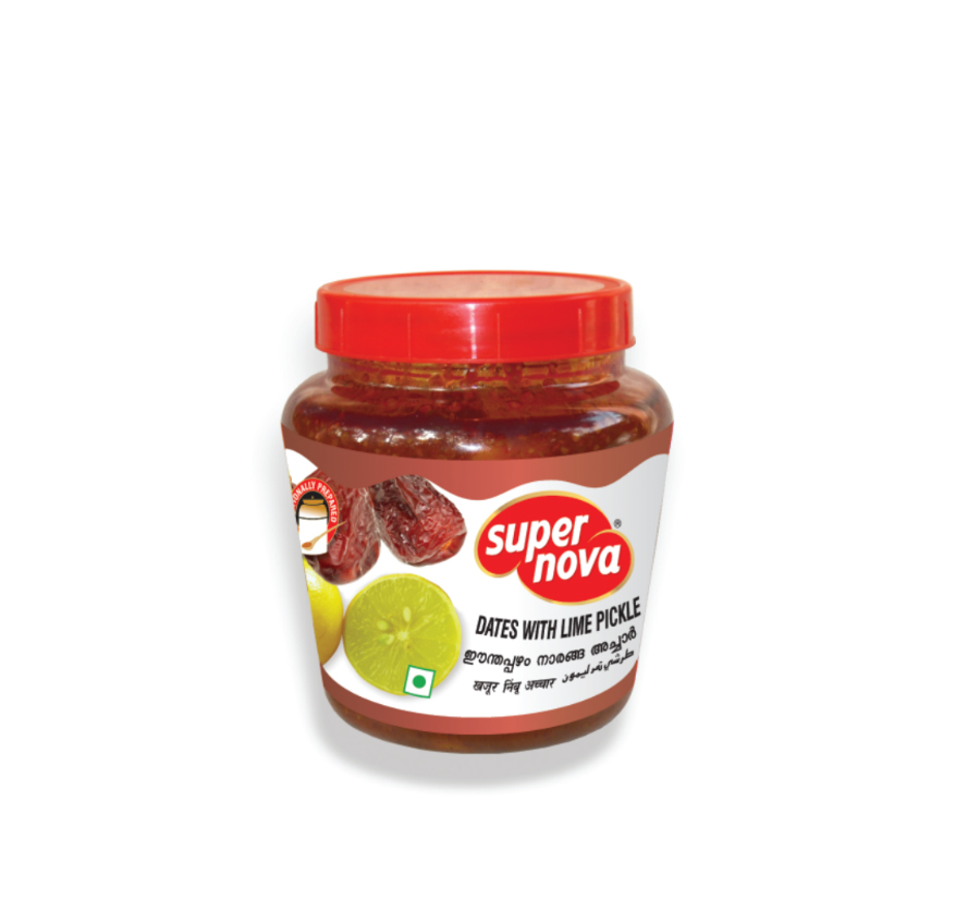 Dates with Lime Pickle Kerala